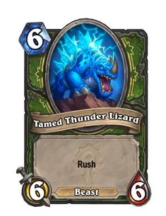 Tamed Thunder Lizard