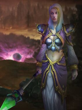 Jaina as she appears in World of Warcraft