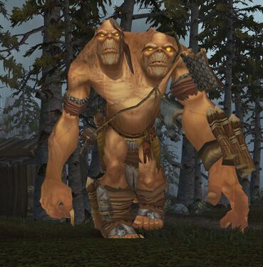 Koroth the Hillbreaker, an ettin in World of Warcraft