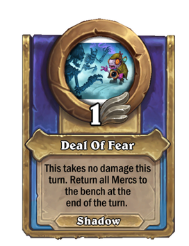 Deal Of Fear