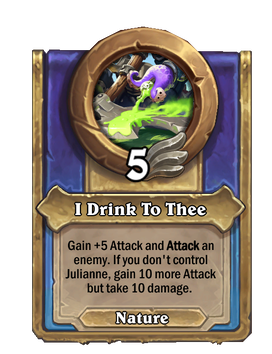 I Drink To Thee