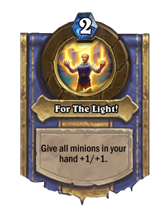 For The Light!