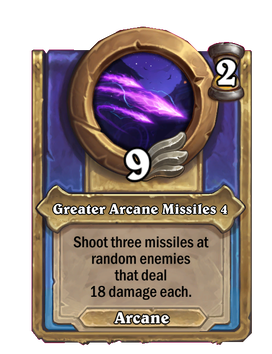 Greater Arcane Missiles 4