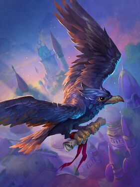 Messenger Raven, full art