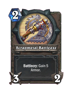 Scrapmetal Battleaxe