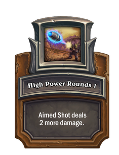 High Power Rounds 1
