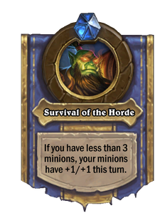 Survival of the Horde