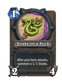 Snake on a Stick