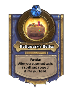 Reliquary's Relics