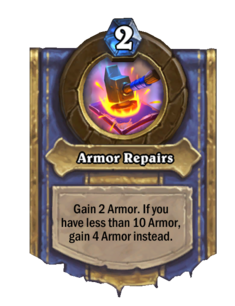 Armor Repairs