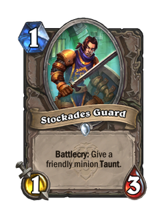 Stockades Guard
