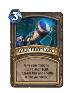Old Militia Horn